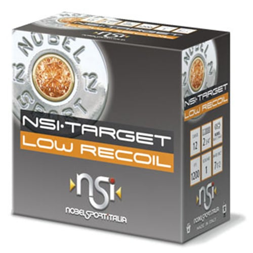 Noble Sport Target Low Recoil Shotshells 12 ga 2-3/4